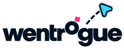 WentRogue dark-ink logo for light backgrounds